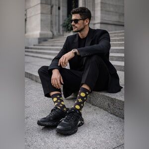 Luxury LV Crew Socks